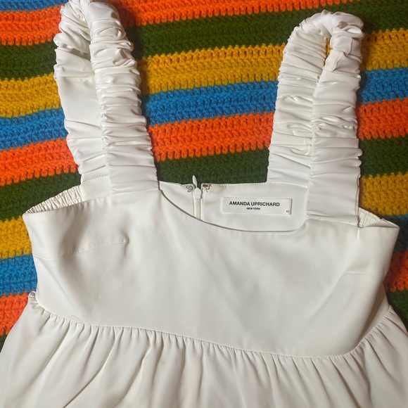 Amanda Uprichard cute white summer dress - Picture 2 of 4